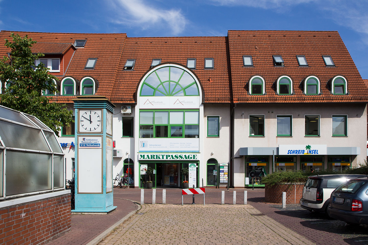 Marktpassage Stadthagen - Eingang 