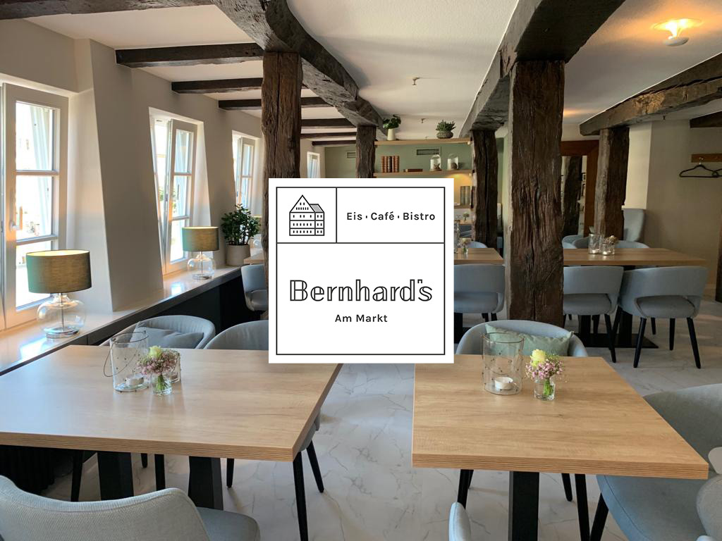 Bernhard´s am Markt in Stadthagen. Eis. Café. Bistro.